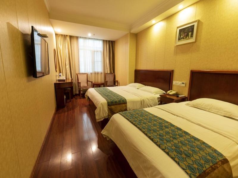Greentree Inn Jiangsu Wuxi New District Shengang World Express Hotel Exterior foto