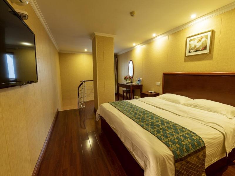 Greentree Inn Jiangsu Wuxi New District Shengang World Express Hotel Exterior foto