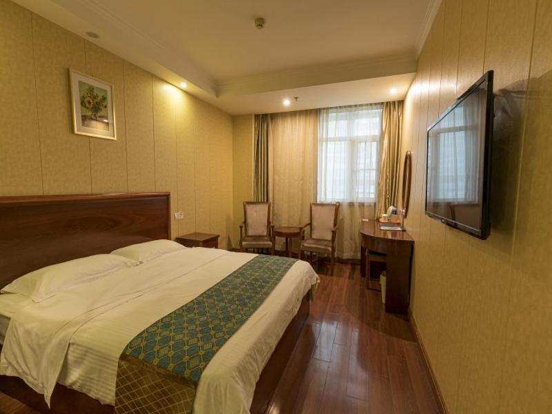 Greentree Inn Jiangsu Wuxi New District Shengang World Express Hotel Exterior foto