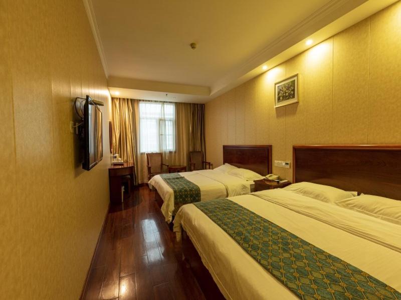 Greentree Inn Jiangsu Wuxi New District Shengang World Express Hotel Exterior foto