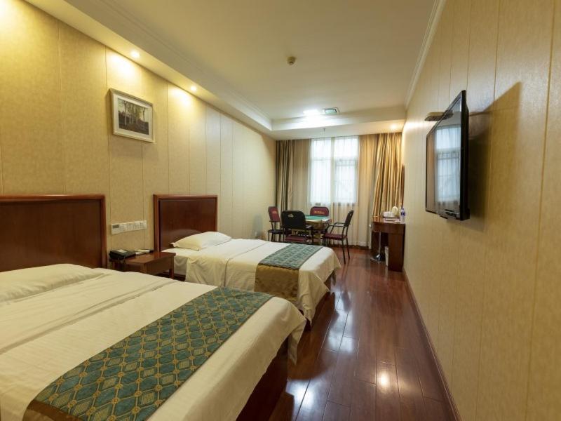 Greentree Inn Jiangsu Wuxi New District Shengang World Express Hotel Exterior foto