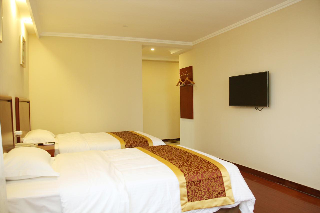 Greentree Inn Jiangsu Wuxi New District Shengang World Express Hotel Exterior foto