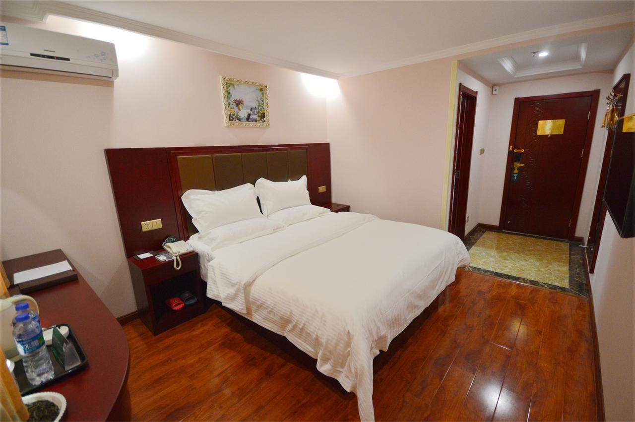 Greentree Inn Jiangsu Wuxi New District Shengang World Express Hotel Exterior foto