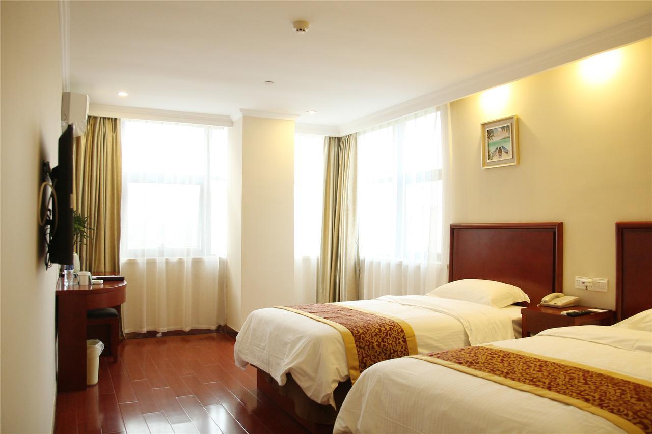 Greentree Inn Jiangsu Wuxi New District Shengang World Express Hotel Exterior foto
