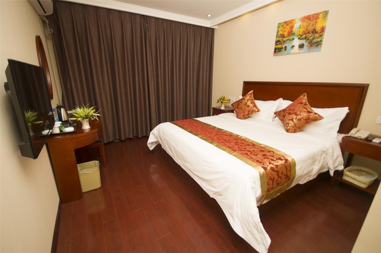 Greentree Inn Jiangsu Wuxi New District Shengang World Express Hotel Exterior foto